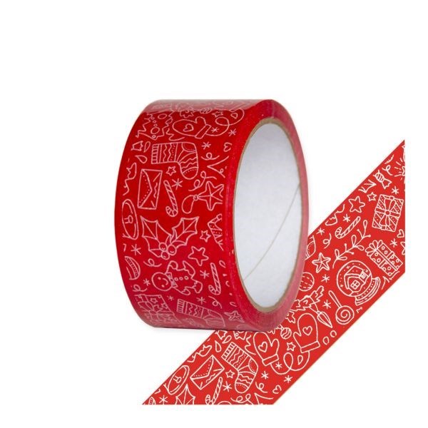 świąteczna taśma samoprzylepna