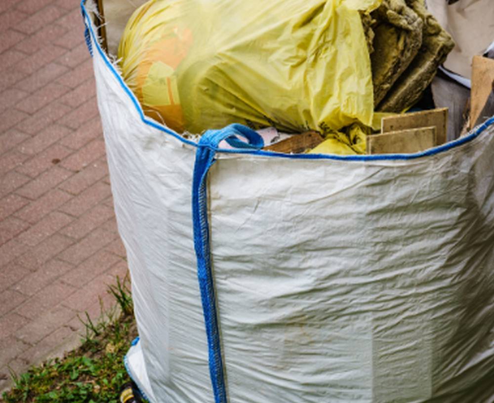 Worki materiałowe na gruz bigbag