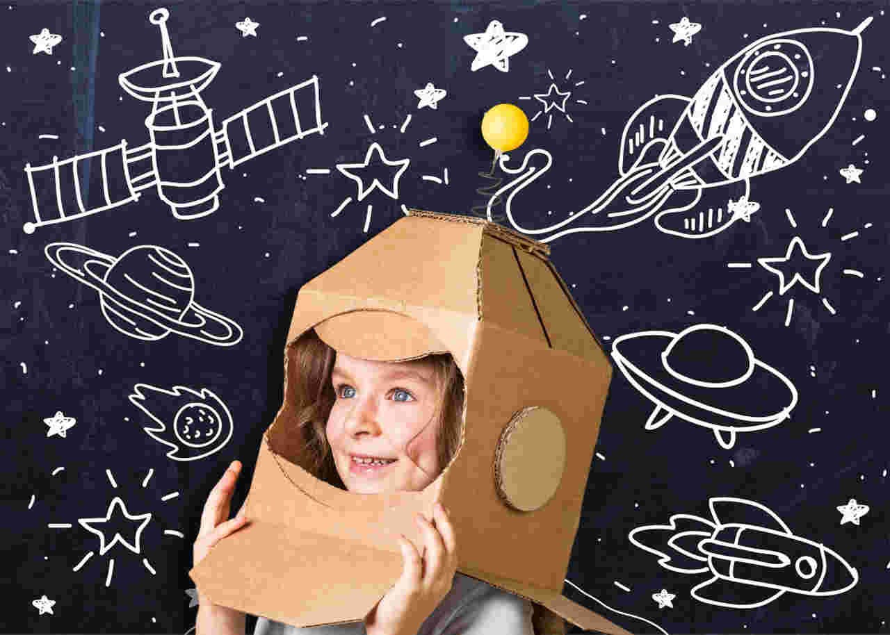 jak zrobić przebranie dla dziecka z kartonu