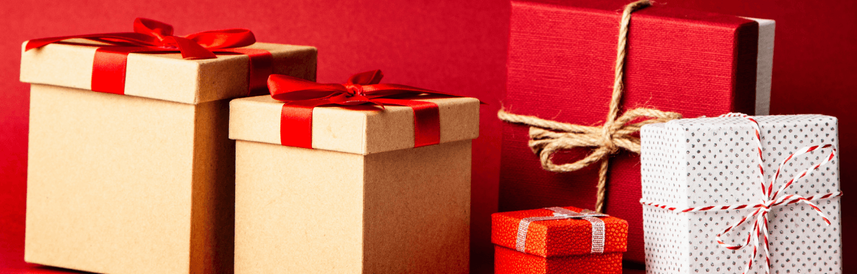 Pudełka ozdobne kartonowe na prezenty - różne wielkości